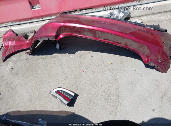 2C3CDXGJ7JH314903 2018 DODGE CHARGER Burgundy ხელსაწყოთა პანელის ხედი