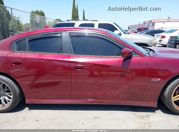 2C3CDXGJ7JH314903 2018 DODGE CHARGER Burgundy სალონის 360-გრადუსიანი ხედი