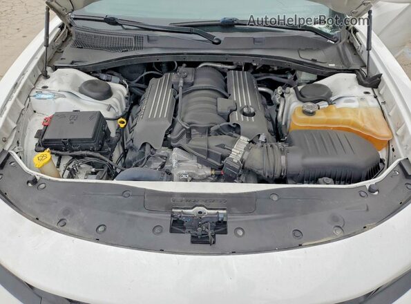 2C3CDXGJ7KH753911 2019 DODGE CHARGER White უკანა სალონის ხედი