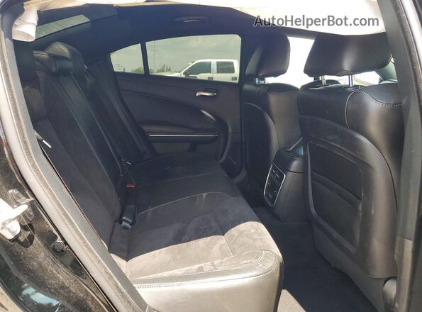 2C3CDXGJ7LH244418 2020 DODGE CHARGER Black Rear seats view