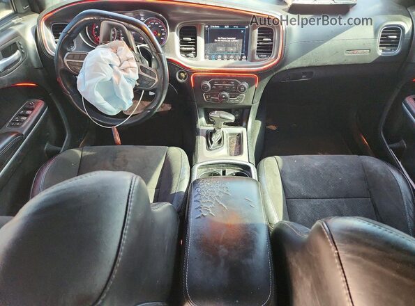2C3CDXGJ7MH522882 2021 DODGE CHARGER Black Առջևի վահանակի տեսք