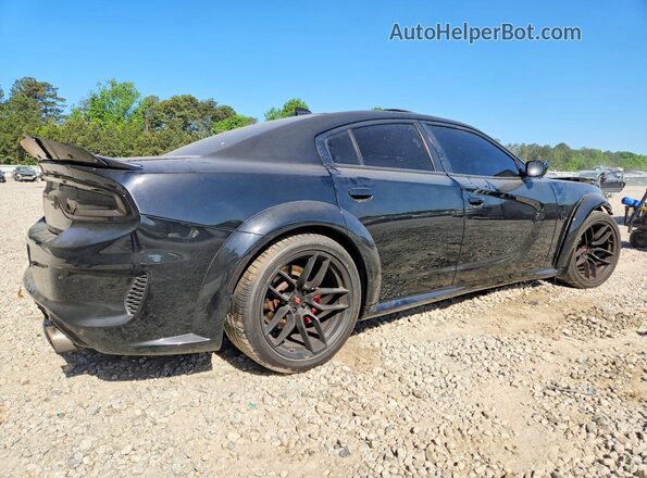 2C3CDXGJ7MH522882 2021 DODGE CHARGER Black Հետևի աջ