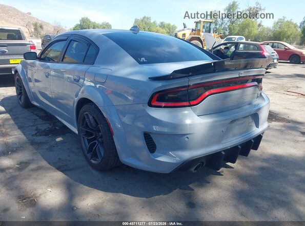 2C3CDXGJ7MH569331 2021 DODGE CHARGER Gray Trasero izquierdo