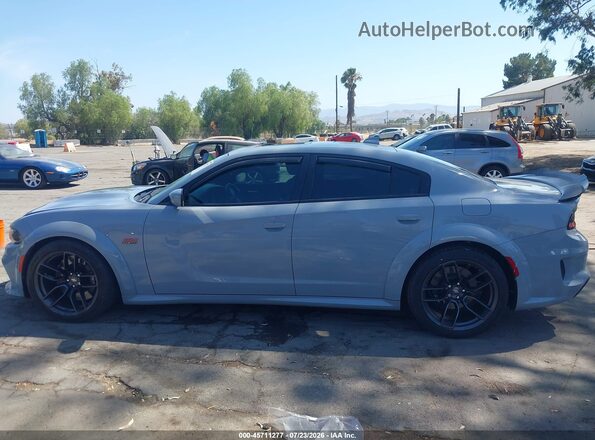 2C3CDXGJ7MH569331 2021 DODGE CHARGER Gray Vista interior trasera