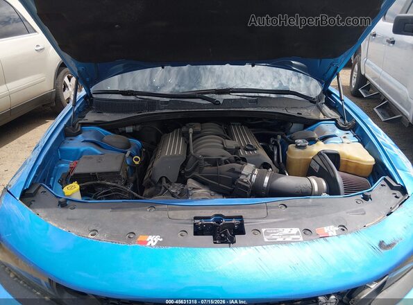 2C3CDXGJ7PH560293 2023 DODGE CHARGER Blue Вид ззаду