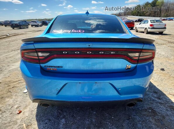 2C3CDXGJ7PH650706 2023 DODGE CHARGER Blue Vista trasera