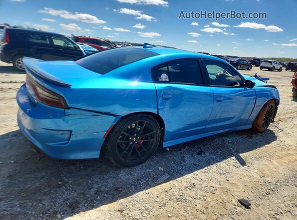 2C3CDXGJ7PH650706 2023 DODGE CHARGER Blue Trasero derecho