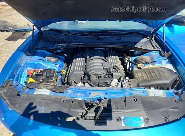 2C3CDXGJ7PH650706 2023 DODGE CHARGER Blue Vista interior trasera