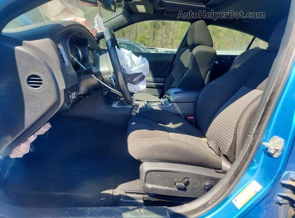 2C3CDXGJ7PH650706 2023 DODGE CHARGER Blue Vista interior delantera