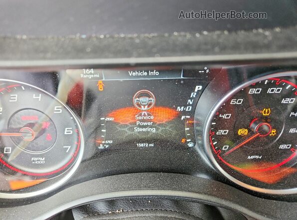 2C3CDXGJ7PH672219 2023 DODGE CHARGER White Вид щитка приладів