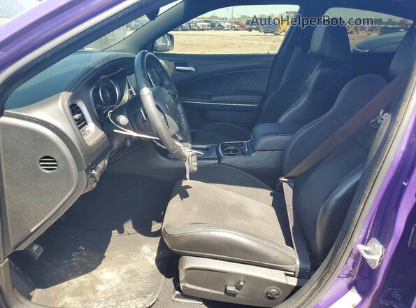 2C3CDXGJ7PH690123 2023 DODGE CHARGER Purple Vista interior delantera