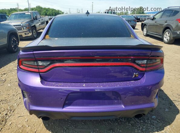2C3CDXGJ7PH690123 2023 DODGE CHARGER Purple Vista trasera
