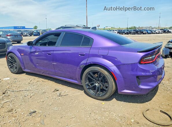 2C3CDXGJ7PH690123 2023 DODGE CHARGER Purple Trasero izquierdo