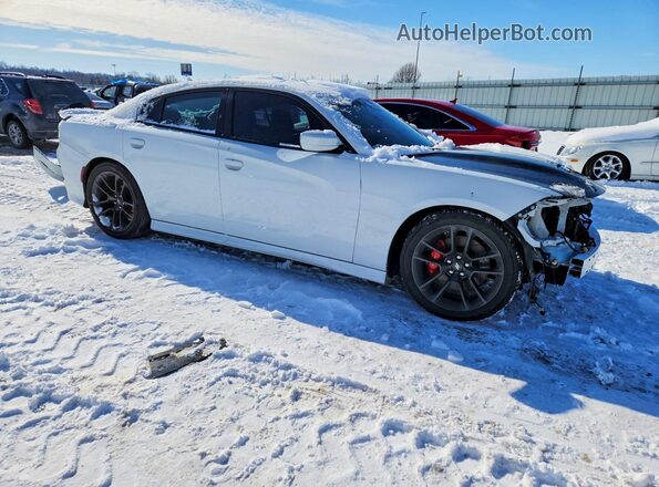 2C3CDXGJ8GH234485 2016 DODGE CHARGER White Передня права чверть