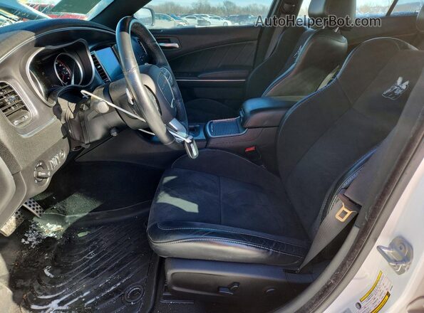 2C3CDXGJ8GH234485 2016 DODGE CHARGER White Вид салону спереду