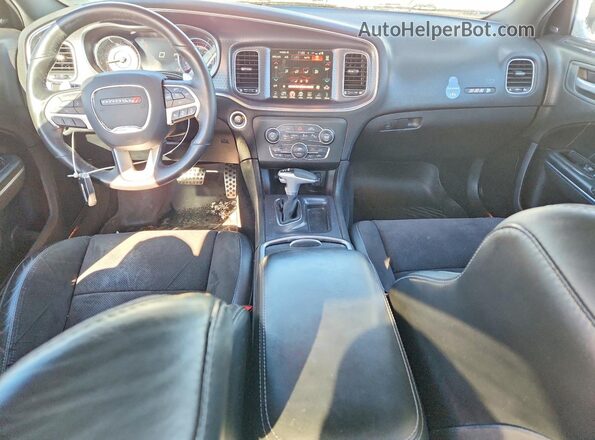 2C3CDXGJ8GH234485 2016 DODGE CHARGER White Вид панелі приладів