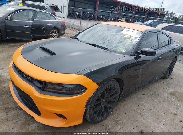 2C3CDXGJ8KH507028 2019 DODGE CHARGER Black Vista tres cuartos delantera izquierda