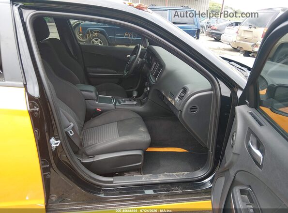 2C3CDXGJ8KH507028 2019 DODGE CHARGER Black Vista interior delantera