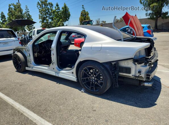 2C3CDXGJ8LH172547 2020 DODGE CHARGER Silver Задня ліва чверть