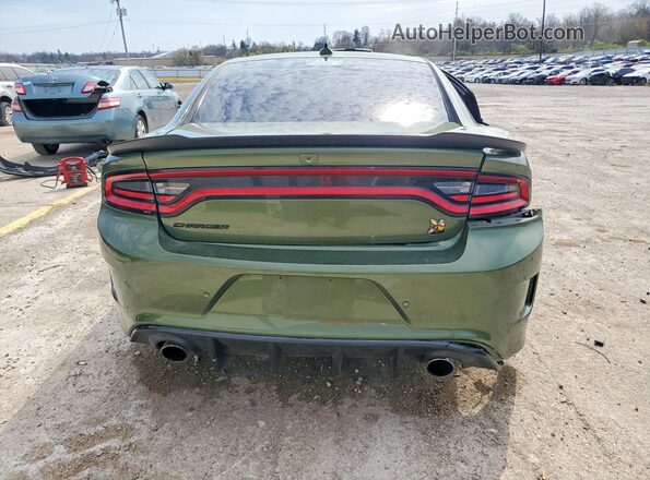 2C3CDXGJ8LH192250 2020 DODGE CHARGER Green Vista trasera