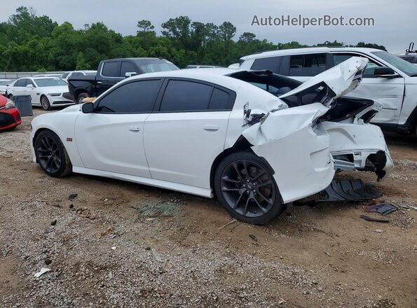 2C3CDXGJ8MH526309 2021 DODGE CHARGER White Rear left