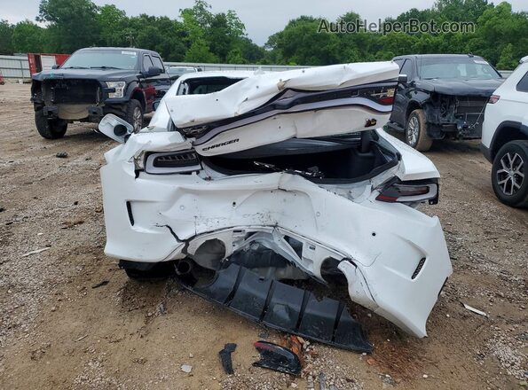 2C3CDXGJ8MH526309 2021 DODGE CHARGER White Rear view