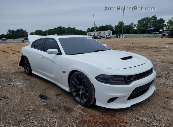 2C3CDXGJ8MH526309 2021 DODGE CHARGER White Front right