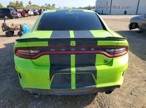 2C3CDXGJ8PH631016 2023 DODGE CHARGER Green Widok z tyłu