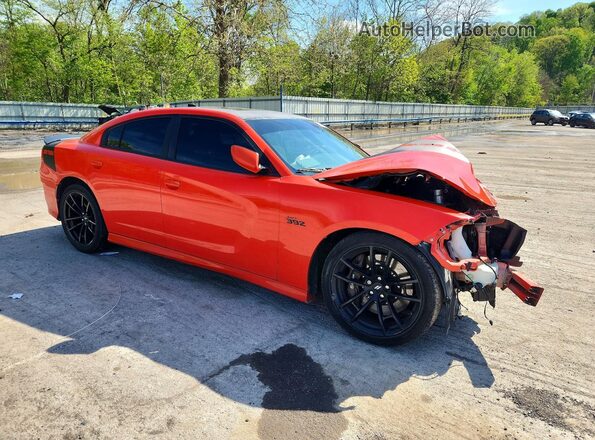 2C3CDXGJ9HH543805 2017 DODGE CHARGER Orange Առջևի աջ