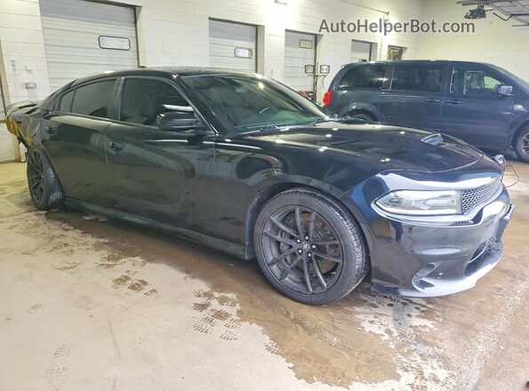 2C3CDXGJ9HH583947 2017 DODGE CHARGER Black Front right