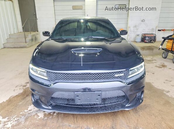 2C3CDXGJ9HH583947 2017 DODGE CHARGER Black Front view