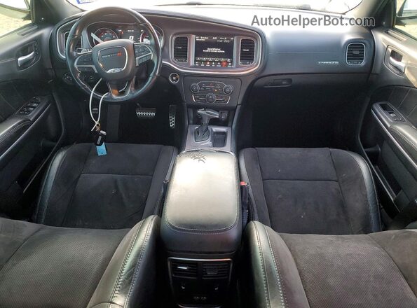 2C3CDXGJ9KH661781 2019 DODGE CHARGER Silver Вид панелі приладів