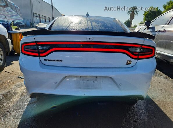 2C3CDXGJ9LH190300 2020 DODGE CHARGER White Vista trasera