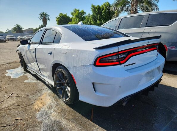 2C3CDXGJ9LH190300 2020 DODGE CHARGER White Trasero izquierdo