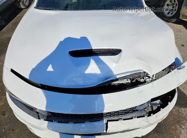 2C3CDXGJ9LH190300 2020 DODGE CHARGER White Vista interior trasera