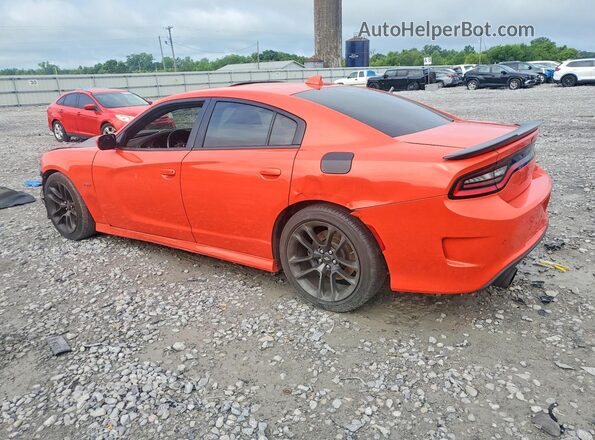 2C3CDXGJ9MH563336 2021 DODGE CHARGER Оранжевый Задняя левая четверть