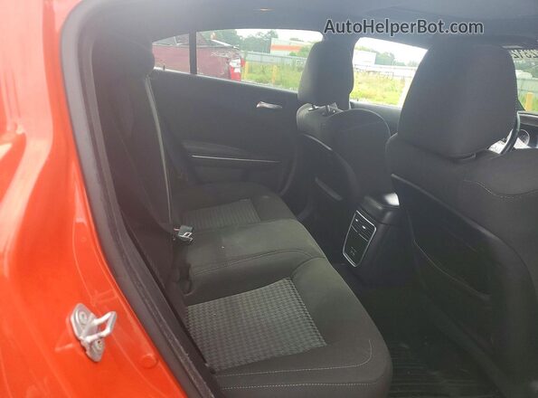 2C3CDXGJ9MH563336 2021 DODGE CHARGER Оранжевый Вид задних сидений