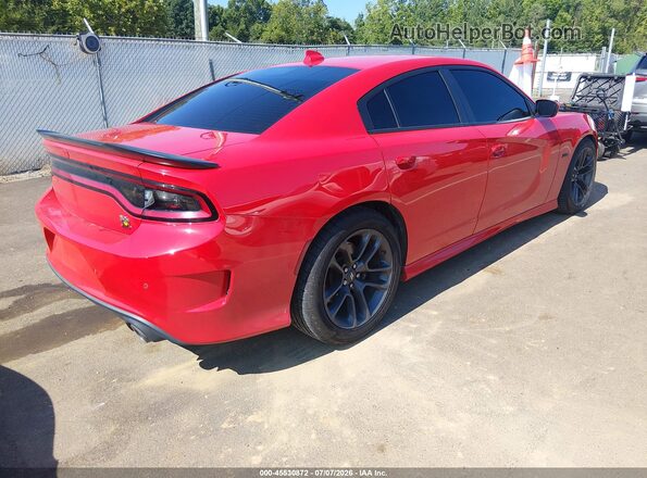 2C3CDXGJ9MH591878 2021 DODGE CHARGER Red Rear right