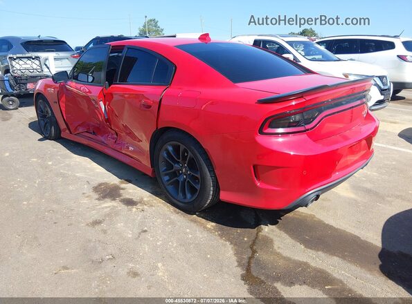 2C3CDXGJ9MH591878 2021 DODGE CHARGER Red Rear left