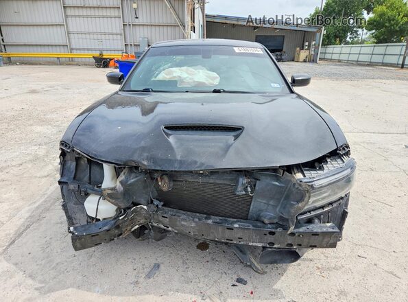 2C3CDXGJ9NH155288 2022 DODGE CHARGER Black Вид спереду