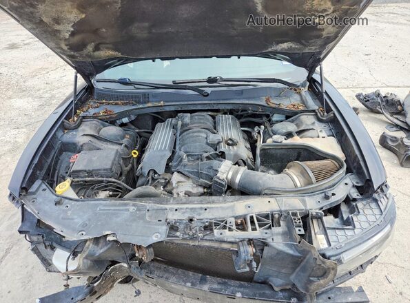 2C3CDXGJ9NH155288 2022 DODGE CHARGER Black Вид задньої частини салону