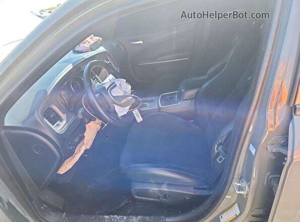 2C3CDXGJ9PH631753 2023 DODGE CHARGER Black Front interior view