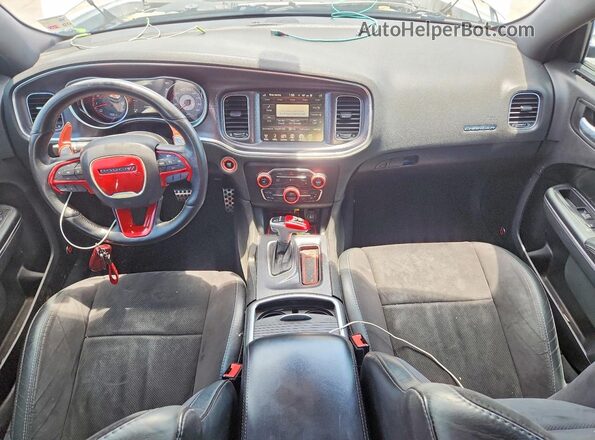 2C3CDXGJXGH215842 2016 DODGE CHARGER White Вид панелі приладів