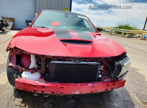 2C3CDXGJXHH533316 2017 DODGE CHARGER Red Front view