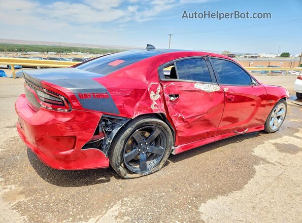 2C3CDXGJXHH533316 2017 DODGE CHARGER Red Rear right