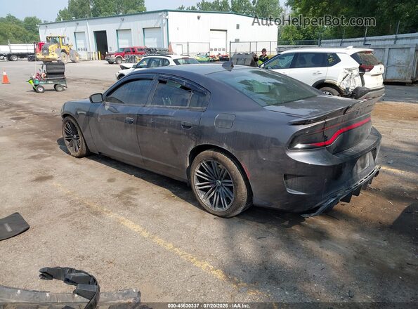 2C3CDXGJXHH630113 2017 DODGE CHARGER Gray Задня ліва чверть