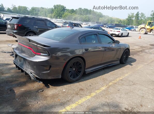 2C3CDXGJXHH630113 2017 DODGE CHARGER Gray Задня права чверть