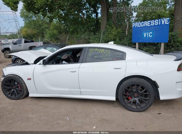 2C3CDXGJXJH277460 2018 DODGE CHARGER Белый Панорамный вид салона 360°