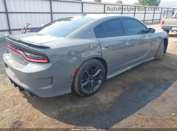 2C3CDXGJXKH535378 2019 DODGE CHARGER Gray Tył prawy