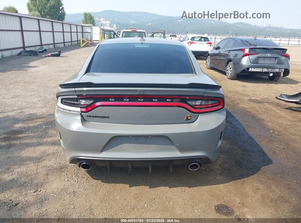 2C3CDXGJXKH535378 2019 DODGE CHARGER Gray 